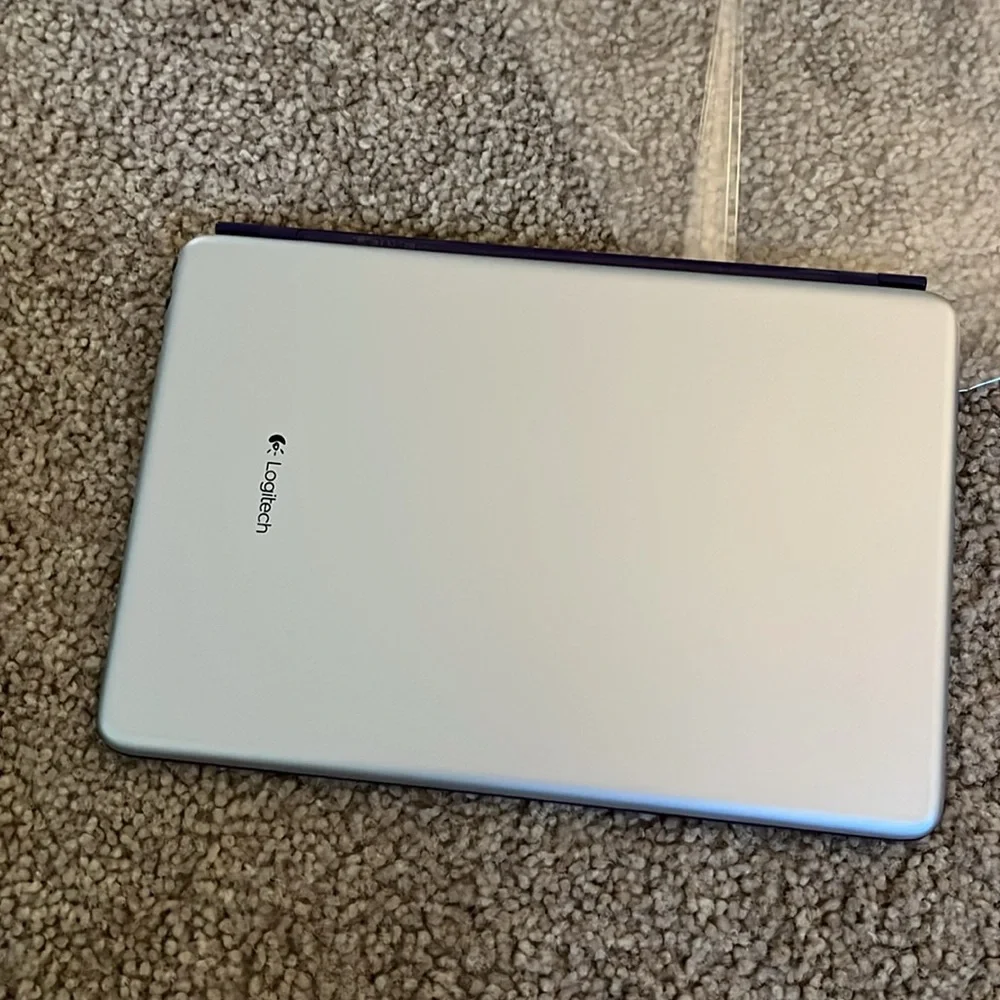 Logitech magnetic keyboard for iPad mini. Purple. Never used